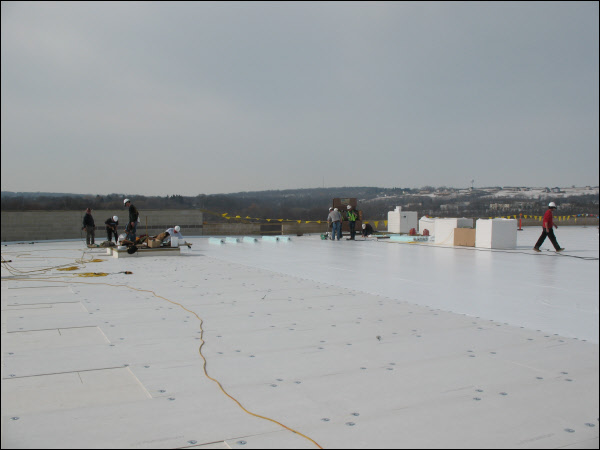 TPO Roofing System Installation
